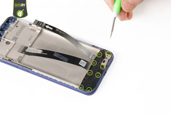 Guide photos remplacement ecran Xiaomi Redmi 7 (Etape 24 - image 1)