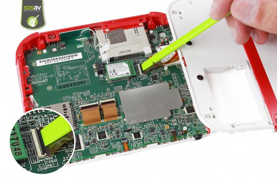 Guide photos remplacement carte wifi Nintendo 2DS (Etape 5 - image 2)