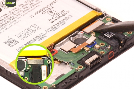 Guide photos remplacement ecran seul Oppo A94 5G (Etape 8 - image 3)