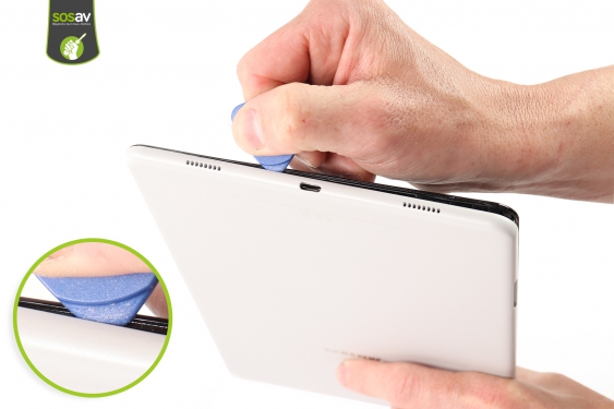 Guide photos remplacement ecran complet (tactile + lcd + châssis) Galaxy Tab A 10,5 (2018) (Etape 3 - image 1)
