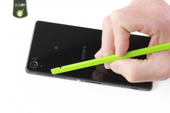 Guide photos remplacement carte microsd Xperia Z3 (Etape 2 - image 1)