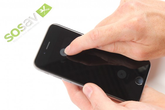 Guide photos remplacement haut-parleur interne (haut-parleur d'écoute) iPhone 6 (Etape 1 - image 2)