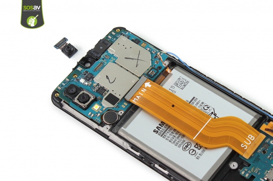 Guide photos remplacement carte mère / caméra arrière Galaxy A40 (Etape 21 - image 1)