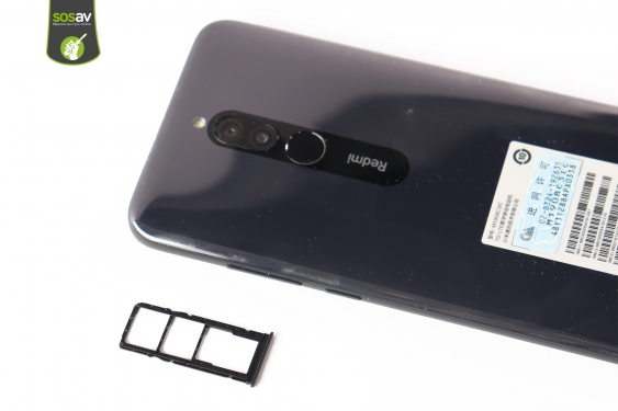 Guide photos remplacement haut-parleur interne Xiaomi Redmi 8 (Etape 3 - image 1)