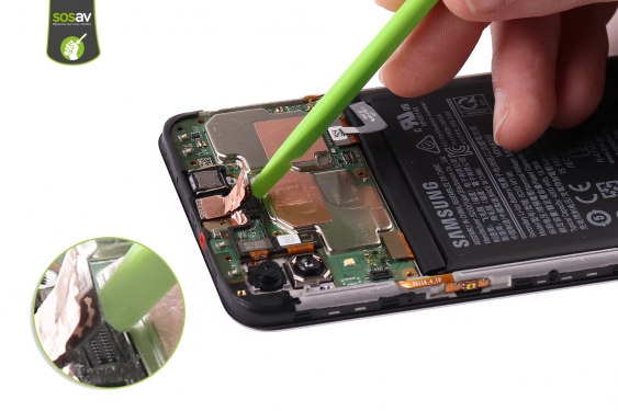 Guide photos remplacement caméra avant Galaxy A10s (Etape 10 - image 3)