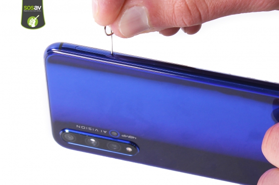 Guide photos remplacement haut-parleur externe Honor 20 (Etape 2 - image 1)