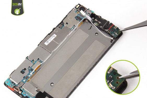 Guide photos remplacement haut-parleur interne Huawei P8 (Etape 22 - image 1)