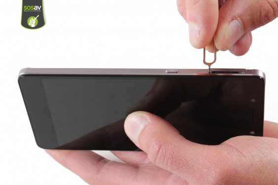 Guide photos remplacement nappe boutons power et volume Honor 7 (Etape 2 - image 2)