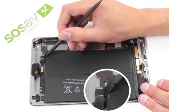 Guide photos remplacement batterie iPad Mini 3 WIFi (Etape 30 - image 1)