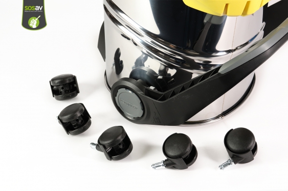 Guide photos remplacement roues Aspirateur Karcher WD 6 P Premium (Etape 8 - image 1)