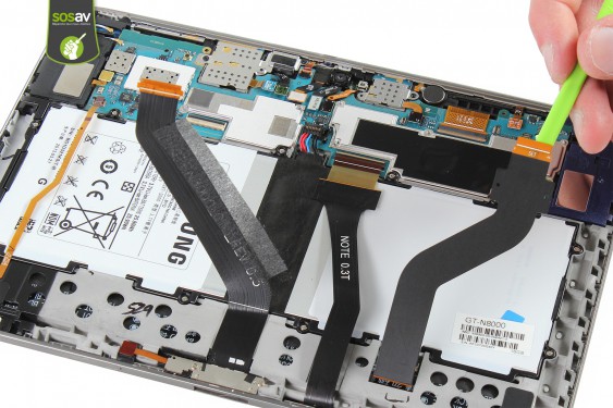 Guide photos remplacement batterie Galaxy Note 10.1 (Etape 13 - image 4)