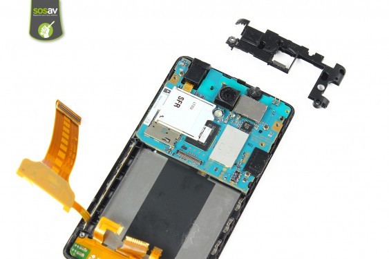 Guide photos remplacement haut-parleur interne Xperia T (Etape 16 - image 4)