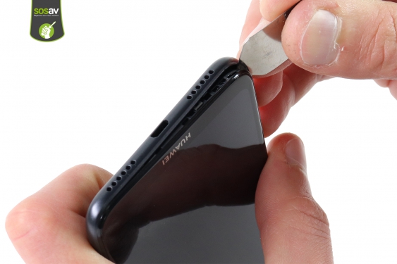 Guide photos remplacement haut-parleur externe Huawei Y7 2019 (Etape 4 - image 3)