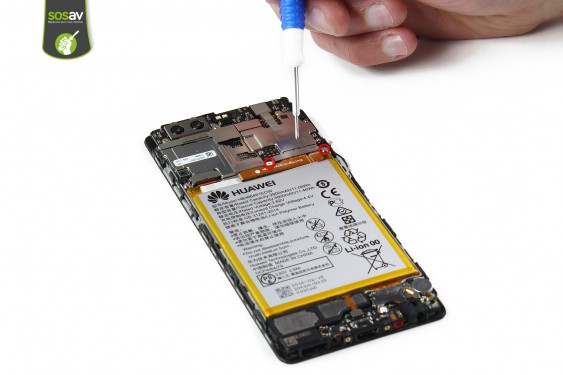 Guide photos remplacement prise jack  Huawei P9 (Etape 11 - image 1)