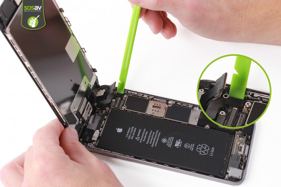 Guide photos remplacement haut-parleur interne iPhone 6S Plus (Etape 8 - image 1)