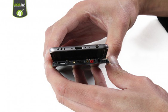 Guide photos remplacement prise jack  Huawei P9 (Etape 7 - image 1)