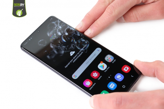 Guide photos remplacement caméra arrière / carte mère Galaxy S20 Ultra (Etape 1 - image 1)