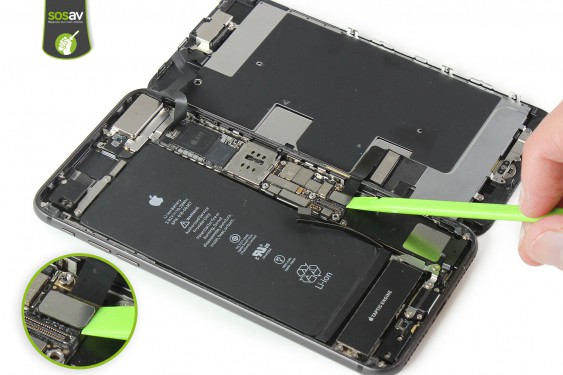 Guide photos remplacement haut-parleur interne iPhone 8 Plus (Etape 8 - image 1)