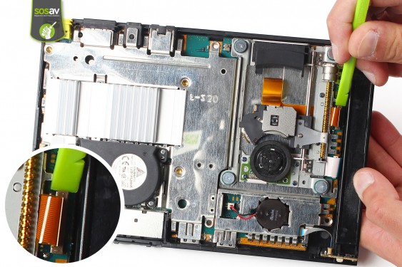 Guide photos remplacement carte mère Playstation 2 Slim (Etape 4 - image 3)