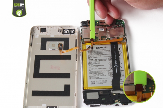 Guide photos remplacement ecran complet Huawei P Smart (Etape 10 - image 3)