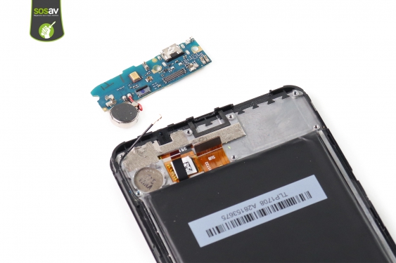 Guide photos remplacement connecteur de charge / vibreur Wiko View XL (Etape 18 - image 1)