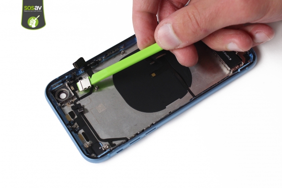 Guide photos remplacement nappe power et volume iPhone XR (Etape 22 - image 3)