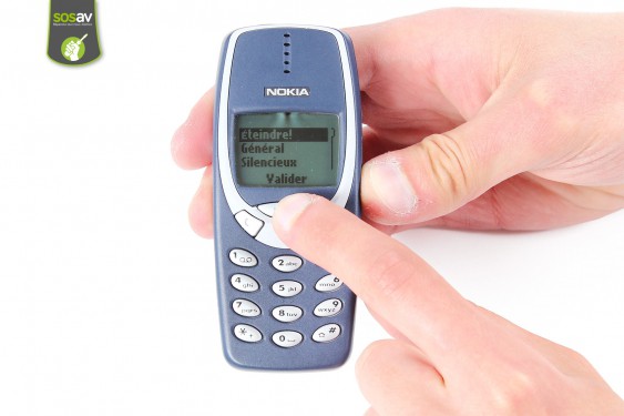 Guide photos remplacement haut-parleur externe Nokia 3310 (Etape 1 - image 3)