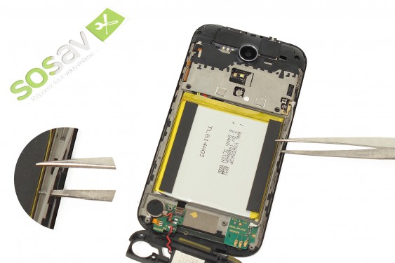 Guide photos remplacement câble d'interconnexion Wiko Darkmoon (Etape 16 - image 1)