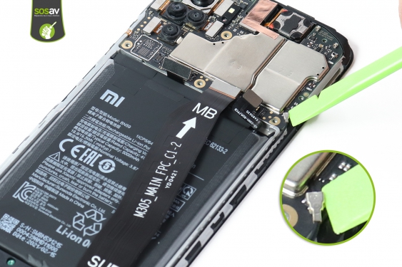 Guide photos remplacement ecran complet (écran + châssis) Redmi Note 10 (Etape 19 - image 1)