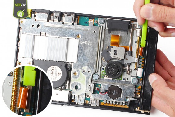Guide photos remplacement carte mère Playstation 2 Slim (Etape 4 - image 4)