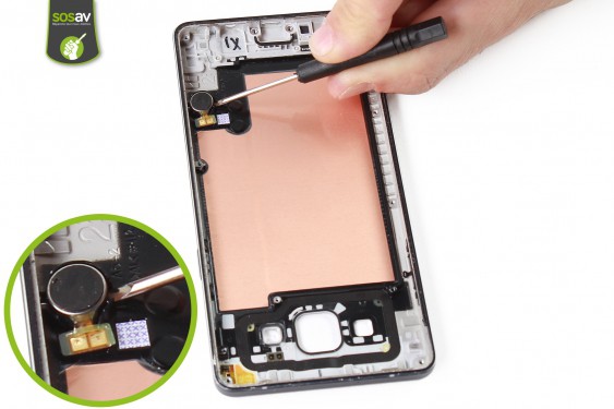 Guide photos remplacement vibreur Samsung Galaxy A5 (Etape 25 - image 2)