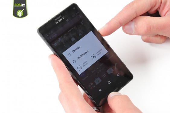 Guide photos remplacement caméra avant Xperia Z3 Compact (Etape 1 - image 1)