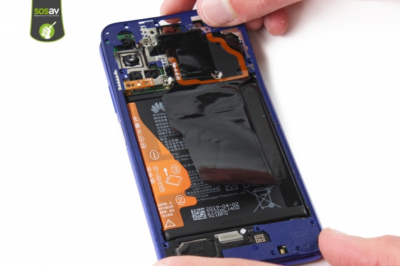 Guide photos remplacement haut-parleur externe Honor 20 (Etape 9 - image 2)