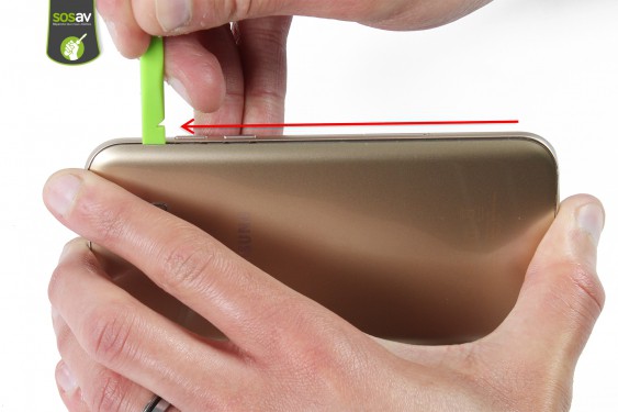 Guide photos remplacement nappe capteur proximité et luminosité Samsung Galaxy A5 2017 (Etape 3 - image 3)