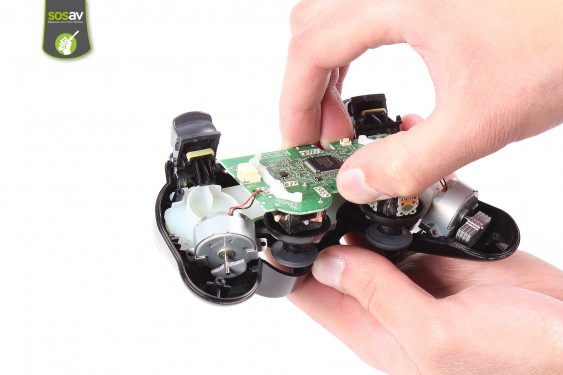 Guide photos remplacement diffuseur des led d'activité Manette Dualshock 3 (Modèle Sixaxis) (Etape 5 - image 3)