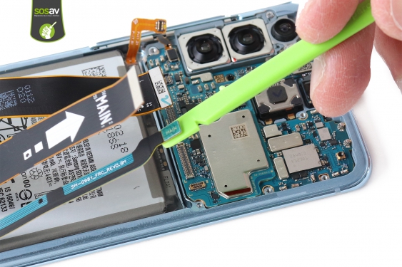Guide photos remplacement carte mère / caméra arrière Galaxy S20 (Etape 13 - image 4)