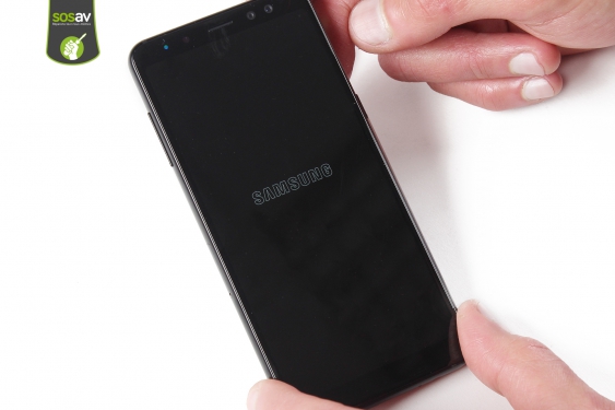 Guide photos remplacement vibreur Galaxy A8 (2018) (Etape 1 - image 4)