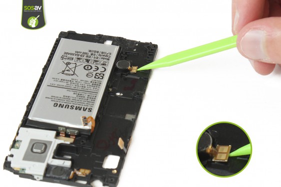 Guide photos remplacement vibreur Galaxy A3 (Etape 27 - image 1)