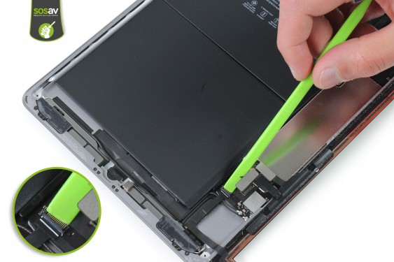 Guide photos remplacement bouton home / touch id iPad 5 (2017) (Etape 14 - image 2)