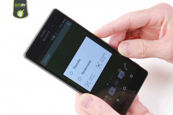 Guide photos remplacement carte microsd Xperia Z3 (Etape 1 - image 2)