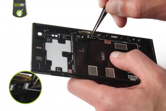 Guide photos remplacement châssis / coque arrière Xperia XZ (Etape 38 - image 3)
