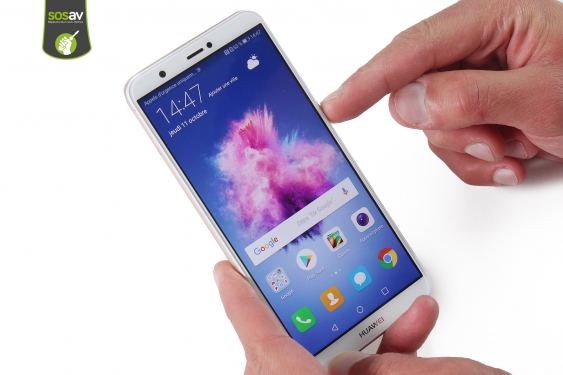 Guide photos remplacement ecran complet Huawei P Smart (Etape 1 - image 1)
