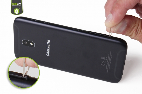 Guide photos remplacement haut-parleur interne Galaxy J5 2017 (Etape 2 - image 2)