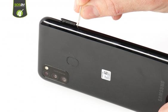 Guide photos remplacement nappe de liaison écran Galaxy M21 (Etape 2 - image 2)