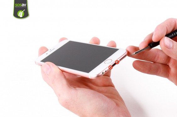 Guide photos remplacement haut-parleur interne iPhone 6S (Etape 2 - image 1)