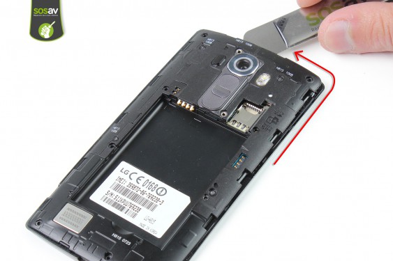 Guide photos remplacement haut-parleur externe G4 (Etape 7 - image 3)