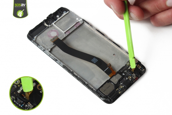 Guide photos remplacement ecran complet Huawei P10 (Etape 36 - image 4)