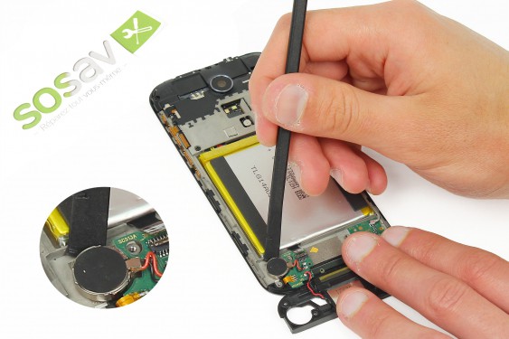 Guide photos remplacement carte de gestion du bas Wiko Darkmoon (Etape 11 - image 1)