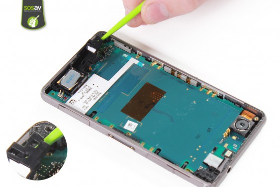 Guide photos remplacement haut-parleur externe Xperia Z1 Compact (Etape 18 - image 3)
