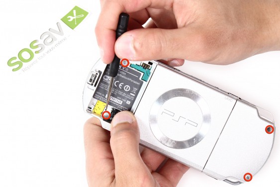 Guide photos remplacement connecteur d'alimentation PSP 2000 (Etape 5 - image 1)